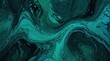 Abstract art teal blue green gradient paint background with liquid fluid grunge texture.