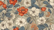 Botanical Harmony: Seamless Floral Pattern Design

