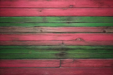 pink and green and old and dirty wood wall wooden plank board texture background