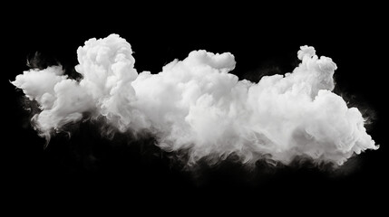 cloud on dark background