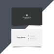 Simple Business Card Layout. creative modern name card and business card. Clean Design. corporate design template, Clean professional business template, visiting card. Elegant minimal.