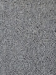 Wall Mural - An abstract monochrome crosshatched artwork. Contemporary texture