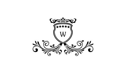 Poster - Luxury Crown Alphabetical Logo