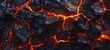 © Ibad - Lava texture fire background rock volcano magma