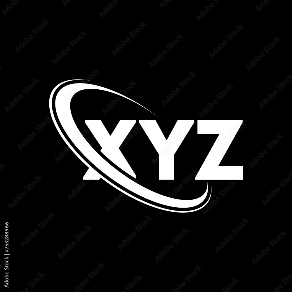 Xyz Letter Example XYZ logo. XYZ letter. XYZ letter logo design. Initials XYZ logo linked ...