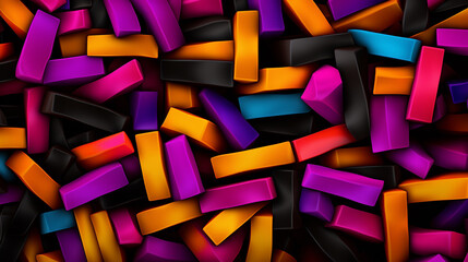 Wall Mural - abstract colorful background