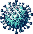 © jeong - Virus illustration created by artificial intelligence.