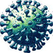 © jeong - Virus illustration created by artificial intelligence.