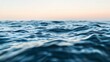 Generative AI : Surface of the ocean at dusk motion blur