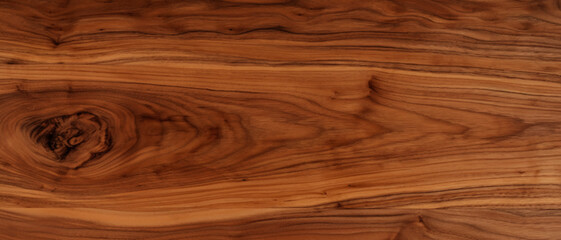 Wall Mural - close up of the old natural walnut wood texture of the dark wood surface background