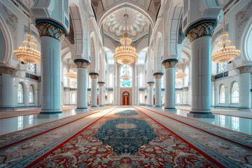 Canvas Print - Interior of the Mosque
