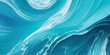 Abstract blue and white water ocean wave and curved line background. Blue wave with liquid fluid ocean texture. Ocean wave banner background.