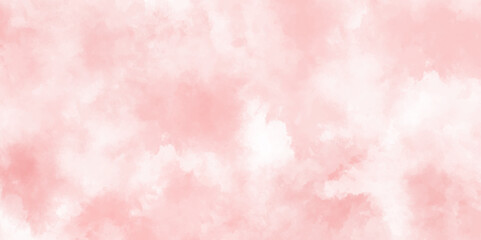 Poster - Fantasy smooth light pink watercolor paper textured. Abstract background with grunge pink white background with strokes of paint. Abstract splashed watercolor textured background poster, invitation bg