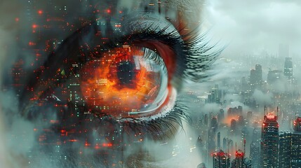 Poster - Abstract Digital Technology Background