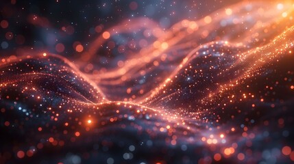 Aufkleber - Sleek Background of Advanced Technology