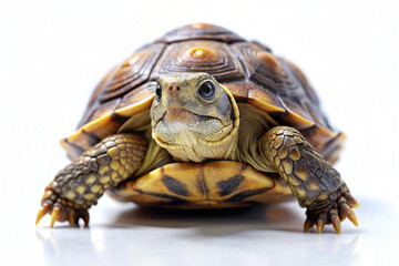 turtle on white background