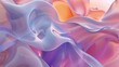 Ethereal Fluid Art of Colorful Waves: Vibrant Abstract Movement and Seamless Flow of Digital Hues