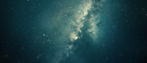 Wall Mural - milky way galaxy with stars and space dust