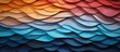Corrugated surface wallpaper with abstract pattern for colorful backgrounds