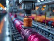 The factory, a node in the global supply chain, sources materials globally and exports garments worldwide, revealing fashion's interconnected nature.