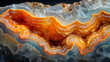 cross section of an agate