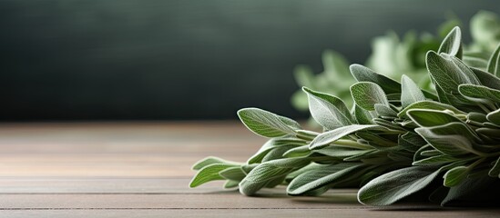 Poster - Soothing Sage Essential Oil Bottles - Aromatherapy Spa Wellness Concept