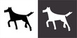 IIlustration Vector graphics of Horse icon