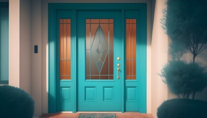 Wall Mural - door