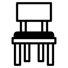 Sticker - chair icon