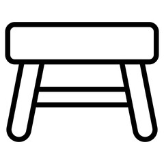 Sticker - chair icon