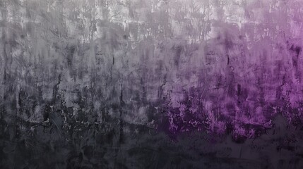 Wall Mural - Gothic Twilight - A gradient from deep violet to twilight grey, evoking gothic romance, with a velvet, shadowy texture. 