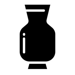 Poster - vase icon