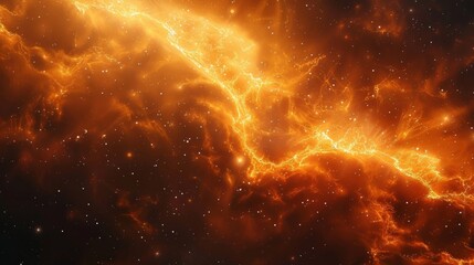 Wall Mural - a dreamy star nebula background, ideal for otherworldly designs, magical posters, or as a captivatin