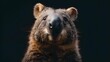 a cinematic and Dramatic portrait image for wombat