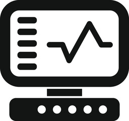 Poster - Study equipment experiment icon simple vector. Discovery research. Genetic material