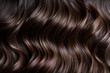 wavy brown hair texture background