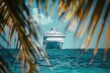  beauty of a blurred cruise ship