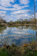 Sticker - a fishing lake created from disused quarry