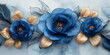 Rosen blau