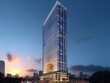 An office tower serving as a global business center, with premium office suites, executive lounges