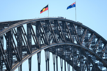 Wall Mural - panoramic view of sidney harbour