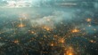 © MAY - A satellite image showcasing the extensive reach of wireless networks