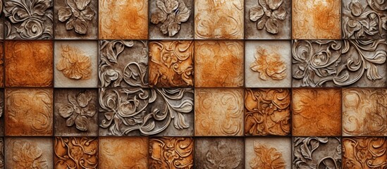 Wall Mural - High resolution Ceramic Tiles Design for Home Decor Wall Texture