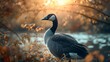 a cinematic and Dramatic portrait image for goose