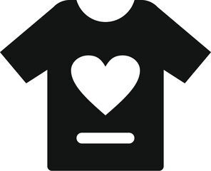 Wall Mural - Support donation tshirt icon simple vector. People contribute help. Team style share