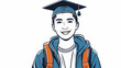 © Ramon - Un chico con el gorro de graduación