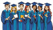 © Ramon - Grupo de jóvenes en su graduación