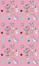 Merry Christmas Repeating Pattern