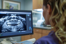 A Dental Care Provider Using Advanced Technology For Digital Imaging And Treatment Planning