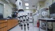 Robotics assisted prosthetic limb in a prosthetics clinic